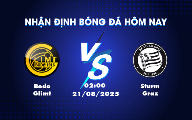 Nhận định Soi kèo Bodo Glimt vs Sturm Graz Cuộc đụng độ hứa hẹn tại sân chơi châu lục 6
