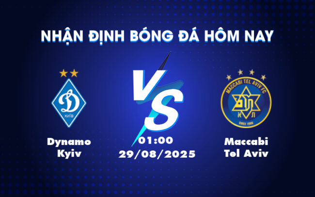 Phân tích soi kèo Dynamo Kyiv vs Maccabi Tel Aviv Cuộc chiến hấp dẫn tại Cúp C2 6