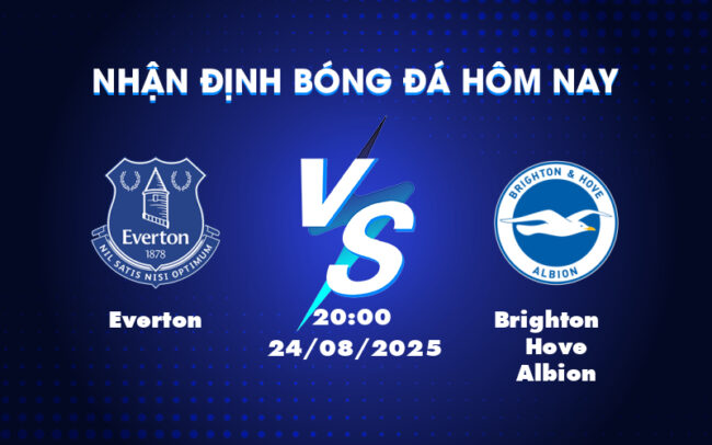 Everton chạm trán Brighton Hove Albion Cuộc chiến tìm lối thoát khỏi áp lực 4