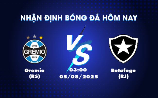 Nhận định soi kèo Gremio RS vs Botafogo RJ Cơ hội cho đội khách 6