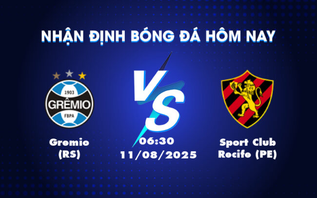 Nhận định soi kèo Gremio RS vs Sport Club Recife PE Cuộc chiến cho sự sống còn 1