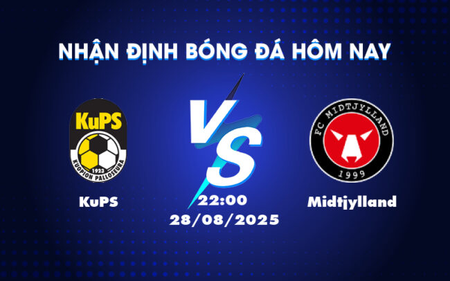 Nhận định soi kèo KuPS vs Midtjylland Thử thách lớn cho đội nhà 2