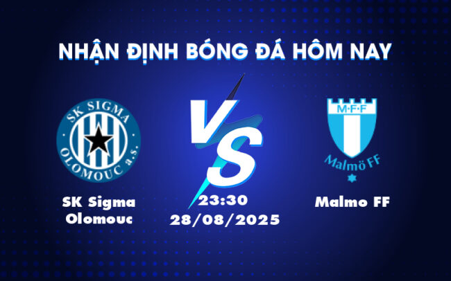 Nhận định soi kèo SK Sigma Olomouc vs Malmo FF Cuộc đụng độ kịch tính tại đấu trường C2 1
