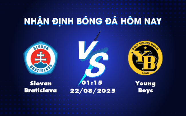Nhận định soi kèo trận đấu Slovan Bratislava vs Young Boys Cơ hội nào cho đội chủ nhà 1