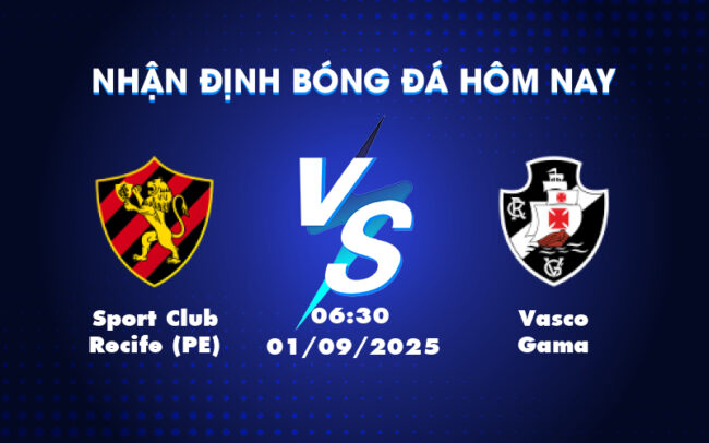 Nhận định soi kèo Sport Club Recife PE vs Vasco Gama Cân tài cân sức khó phân định thắng bại 2