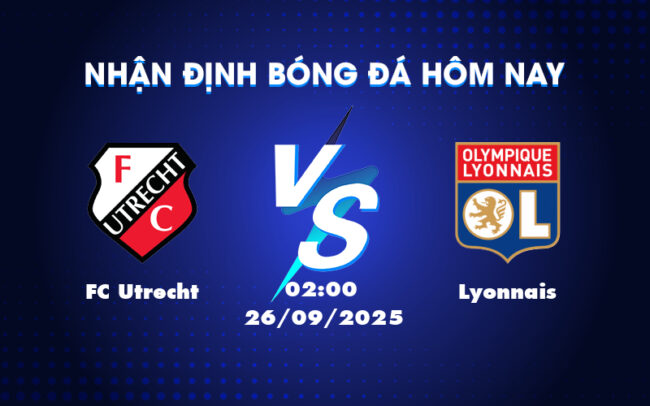 Nhận định soi kèo trận FC Utrecht vs Lyonnais Cửa thắng nghiêng về đội khách 6