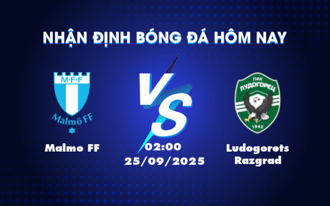 Soi kèo nhận định trận đấu Malmo FF vs Ludogorets Razgrad Cân tài cân sức tại đấu trường C2 2