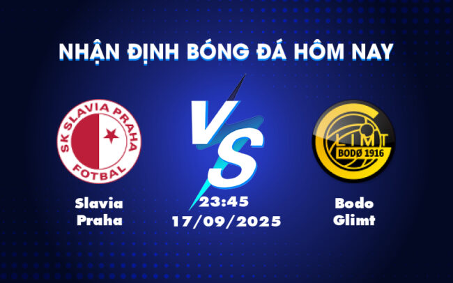 Slavia Praha vs Bodo Glimt Cuộc đối đầu hấp dẫn tại C1 3