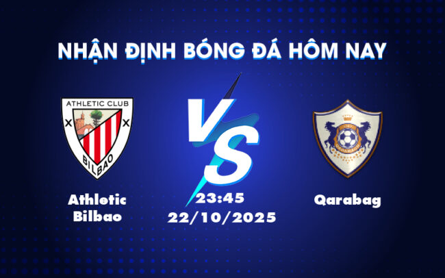 Nhận định soi kèo trận Athletic Bilbao vs Qarabag Thử thách lớn cho đội bóng xứ Basque 2