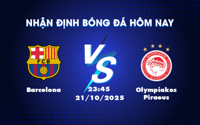 Barcelona vs Olympiakos Piraeus Cuộc so tài chênh lệch tại C1 2