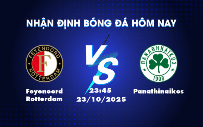 Nhận định soi kèo Feyenoord Rotterdam vs Panathinaikos Lợi thế nghiêng về đội chủ nhà 3