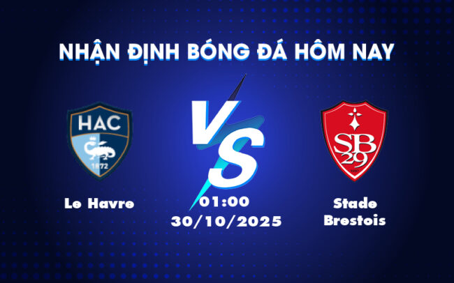 Nhận định soi kèo Le Havre vs Stade Brestois Điểm tựa cân bằng 1